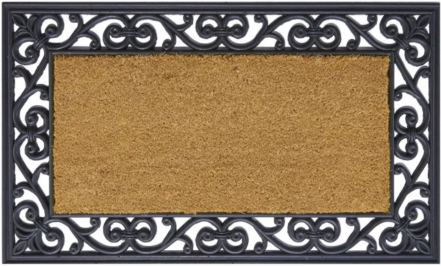 MD-Entree MD Entree - Deurmat - Kokosmat - Cottage - Met Rubber - 45 x 75 cm Bruin