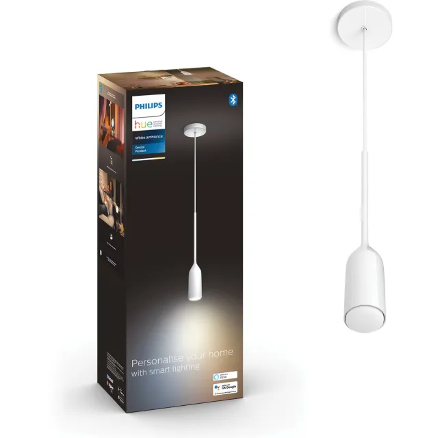 Philips Hue Devote hanglamp - White Ambiance - Wit - Bluetooth