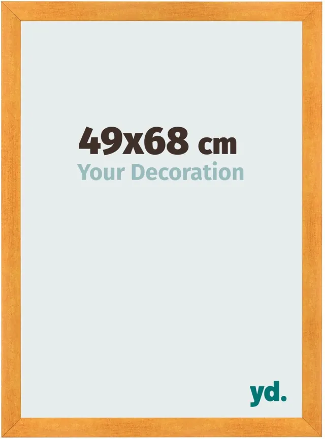 yd. Your Decoration - Fotolijst 49x68 cm - MDF - Oranje - Pisa