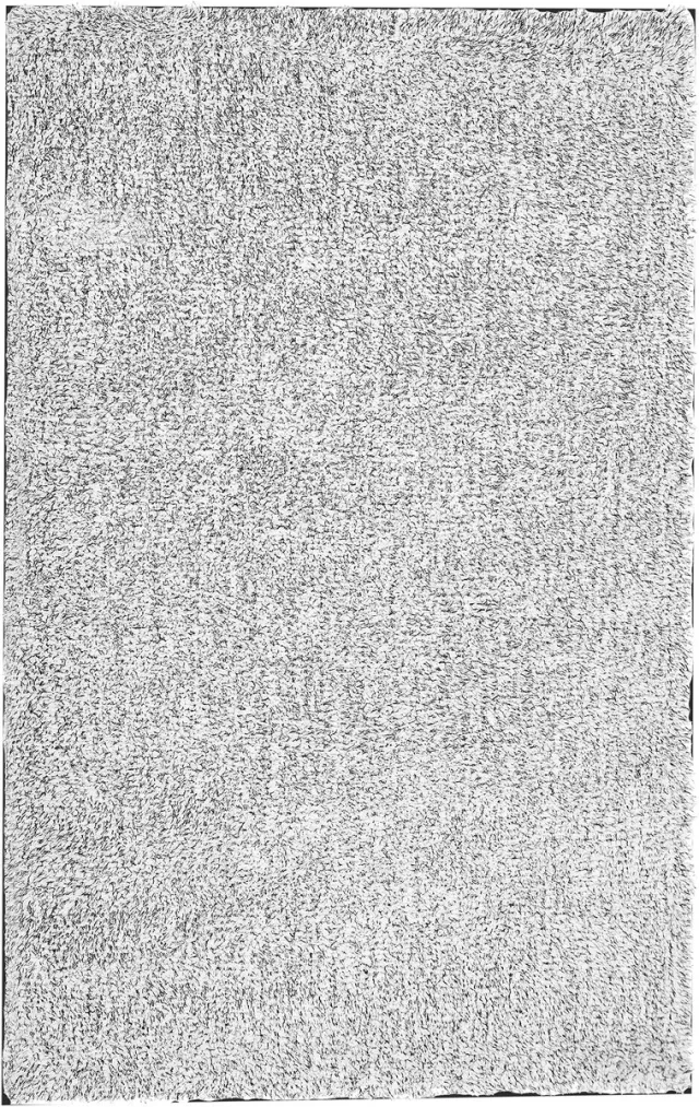 Beliani DEMRE - Shaggy vloerkleed - Grijs gemêleerd - 200x300 cm - Polyester