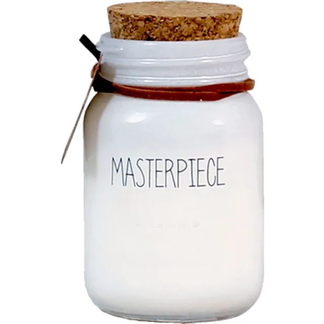 My Flame Organic Candle - Sojakaars - Thanks A Million - geur Fresh Cotton Wit