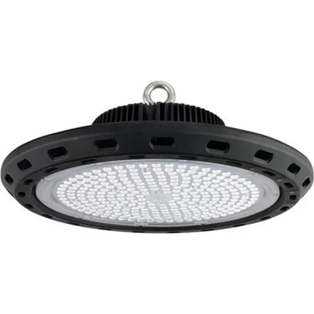 Horoz Electric LED UFO High Bay 150W - Magazijnverlichting - Waterdicht IP65 - Helder/Koud Wit 6400K - Aluminium Zwart