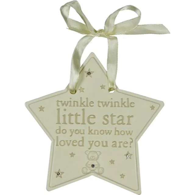 Bambino by J Bambino hangbordje Twinkle Twinkle Star creme