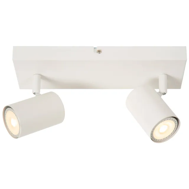 Lucide AMIGO - Plafondspot - 2xGU10 - Wit