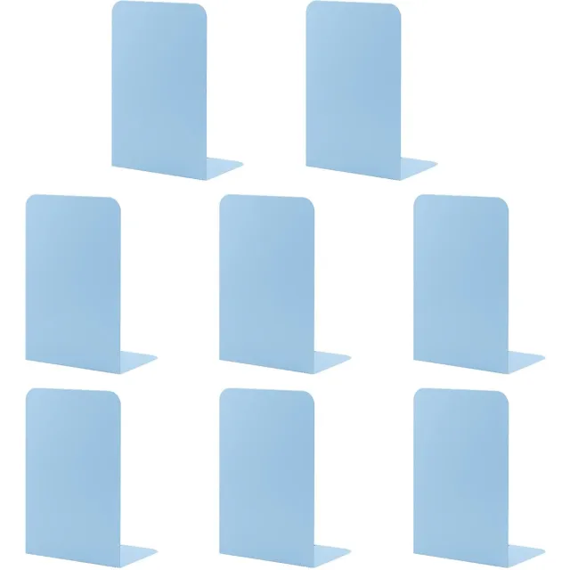 Imperatoris Boekensteun/Boekenstandaard - Boekenhouder/Boekhouder/Boekensteunen - 8 stuks Lightblue