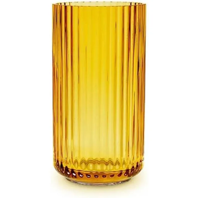 Lyngby Porcelaen Lyngby Porcelain vaas 38cm amber