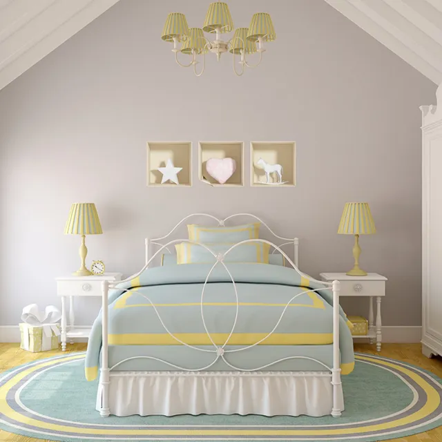 Ambiance Sticker Decoratie met 3D-effect sticker en hartje, 40 x 120 cm Multi color
