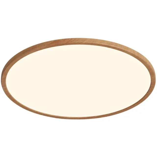 Nordlux Doos 3x Nordlux Oja LED Plafondlamp | 24W 2700K 2150lm 827 | ip44 | Dimbaar | Bruin