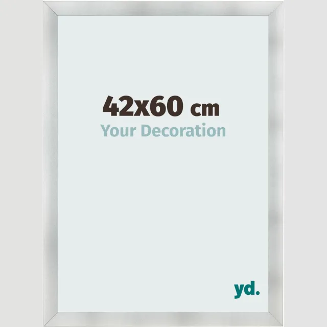 yd. Your Decoration - Fotolijst 42x60 cm - MDF - Aluminium Geborsteld - Pisa