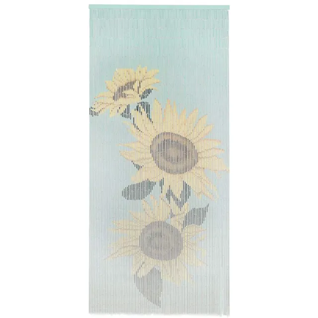 vidaXL Vliegengordijn 90x200 cm bamboe meerkleurig