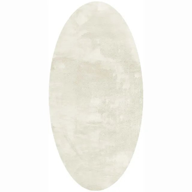 vidaXL Tapijt - HUARTE - Crèmekleurig - 100 - x - 200 - cm - 100% - Polyester