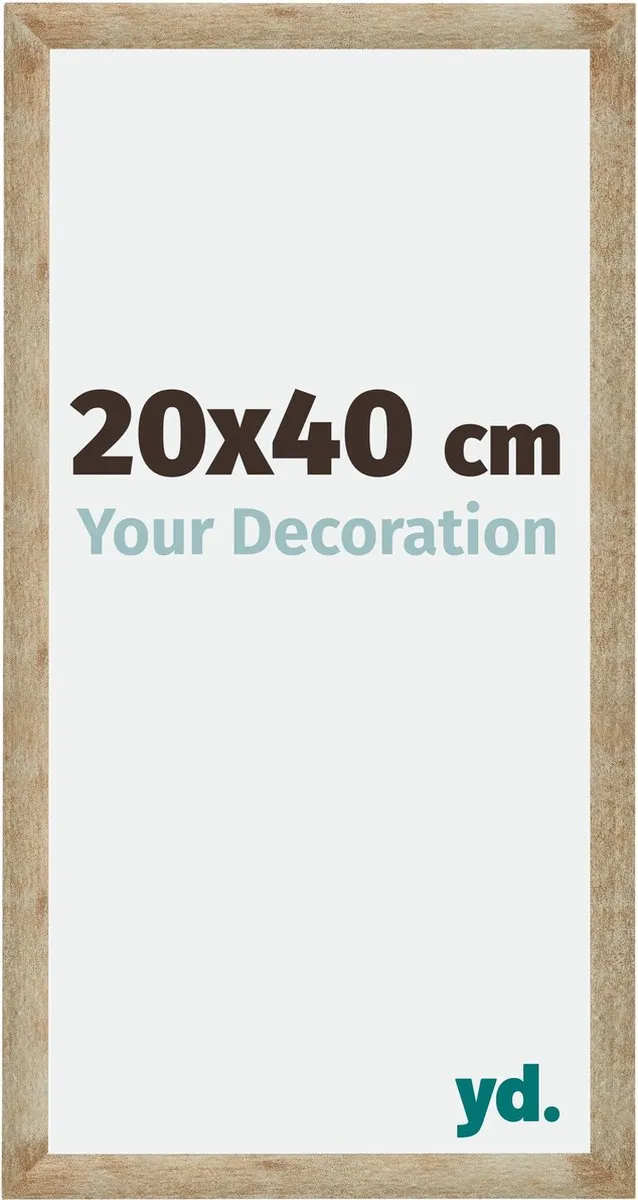 yd. Your Decoration - Fotolijst 20x40 cm - MDF - Goud - Catania