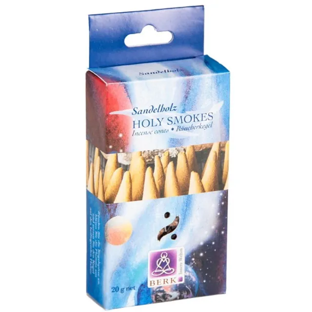 BERK Wierook kegels Sandelhout Zwart