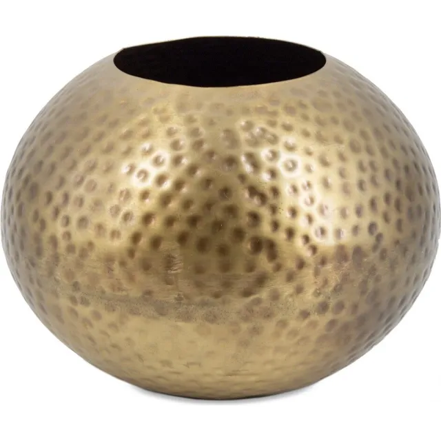 homebound by ky Vaas hammered goud | vaas | 25x35x35cm