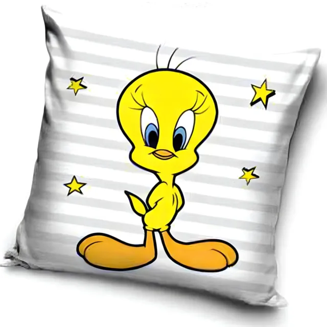 Looney Tunes Sierkussen Looney Tunes Tweety 40x40 cm (inclusief vulling) allerlei kleuren
