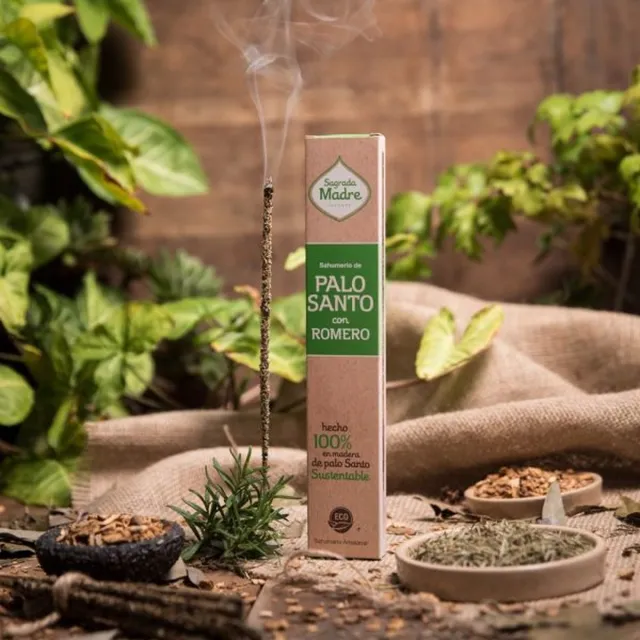 Green Tree Candle Wierookstokjes Palo Santo Rozemarijn Meerkleurig