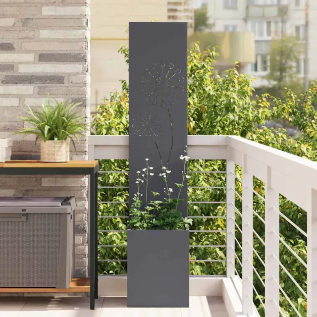 vidaXL Tuin Privacy Screen Fretwerk Antraciet 32 x 32 x 150 cm