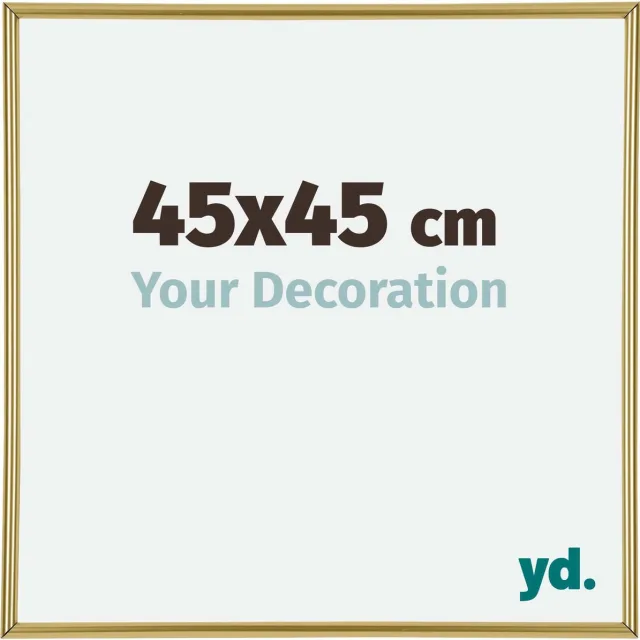 yd. Your Decoration - Fotolijst 45x45 cm - Kunststof - Goud - Annecy