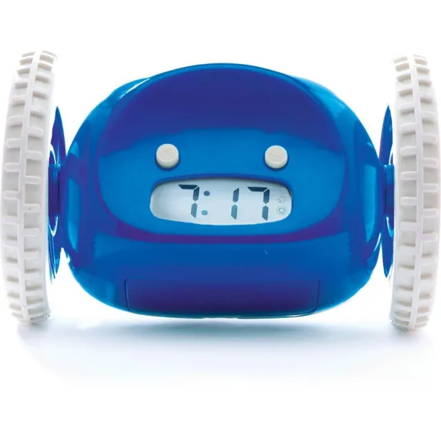 Clocky wekker op wielen - Marineblauw - CLNAVY
