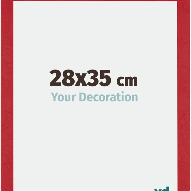 yd. Your Decoration - Fotolijst 28x35 cm - MDF - Rood - Mura