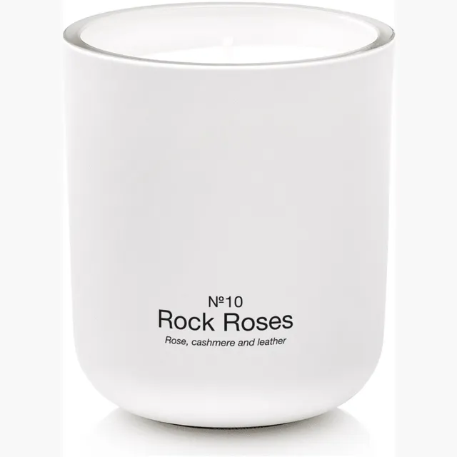 Marie-Stella-Maris Scented Candle Rock Roses - 300gr Wit