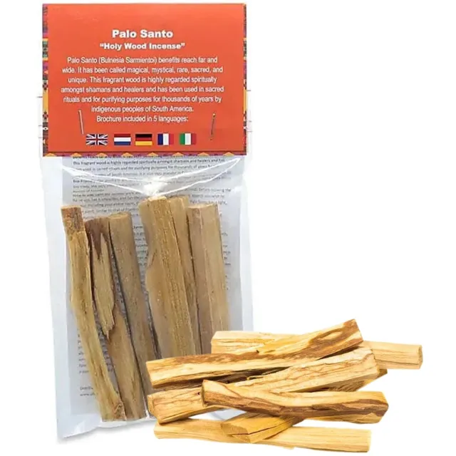 Phoenix Import Mani Bhadra Zentana Palo Santo Sticks - Heilig Hout Stokjes - 40 gram Bruin