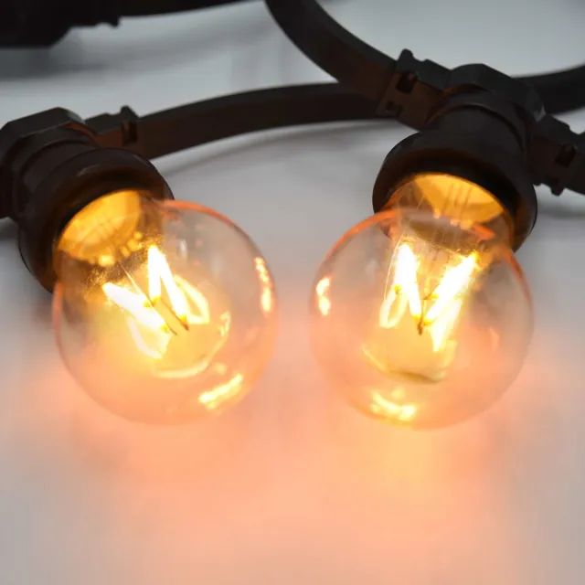 LumenXL Prikkabel set met dimbare 4 watt LED filament lampen