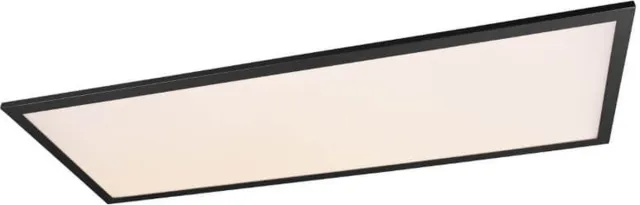 RL LIVE YOUR LIGHT REALITY ALPHA - Plafondlamp - Zwart mat - incl. 1x SMD 34 W - Wand- en plafondmontage