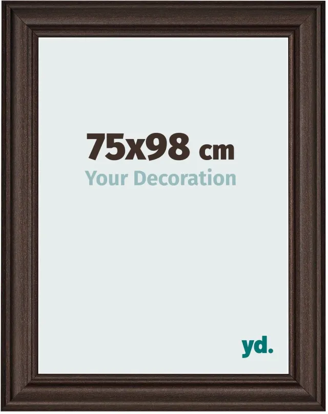 yd. Your Decoration - Fotolijst 75x98 cm - MDF - Eiken Donker - Lazio