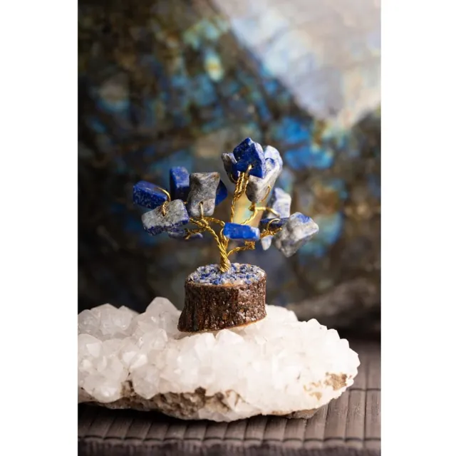 BERK Edelsteenboompje Lapis Lazuli Zwart