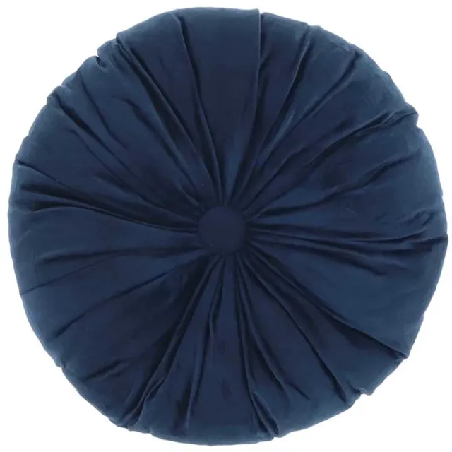 Unique Living Kussen Basics - Ø40 cm - Blauw