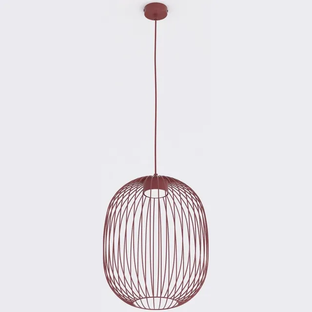 Emibig MANTRA 1 BURGUNDY - Stijlvolle hanglamp voor elke ruimte Bordeaux
