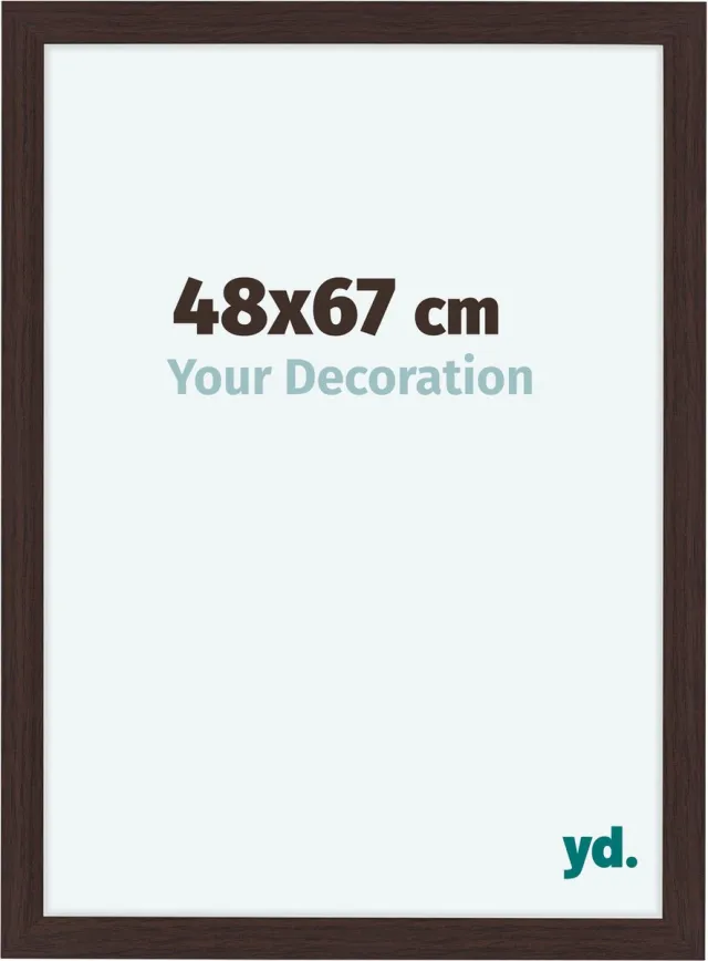 yd. Your Decoration - Fotolijst 48x67 cm - MDF - Eiken Donker - Como
