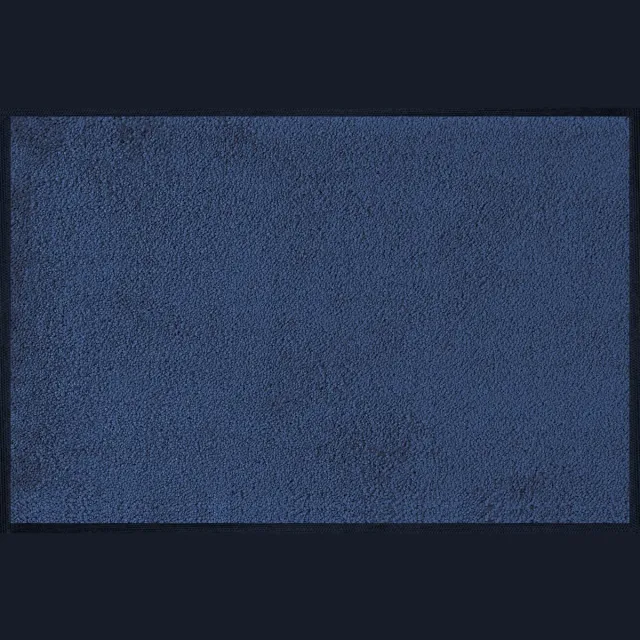 Ibenzoa Marineblauwe Wasbare Deurmat voor Binnen en Buiten - 40 x 60 cm met Antislip Rug
