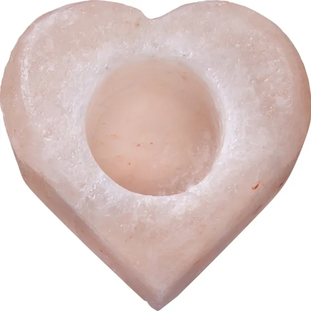 Esspo Himalayazout Theelicht Hart (1 stuk) Roze