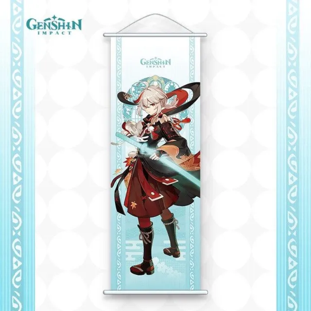 Genshin Impact Kazuha Kaedehara - Poster - Anime Merchandise- Canvas - Manga