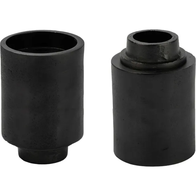Home Society Kaarsenhouder - Waxinehouder - Julia - Zwart - Metaal 14 cm hoog