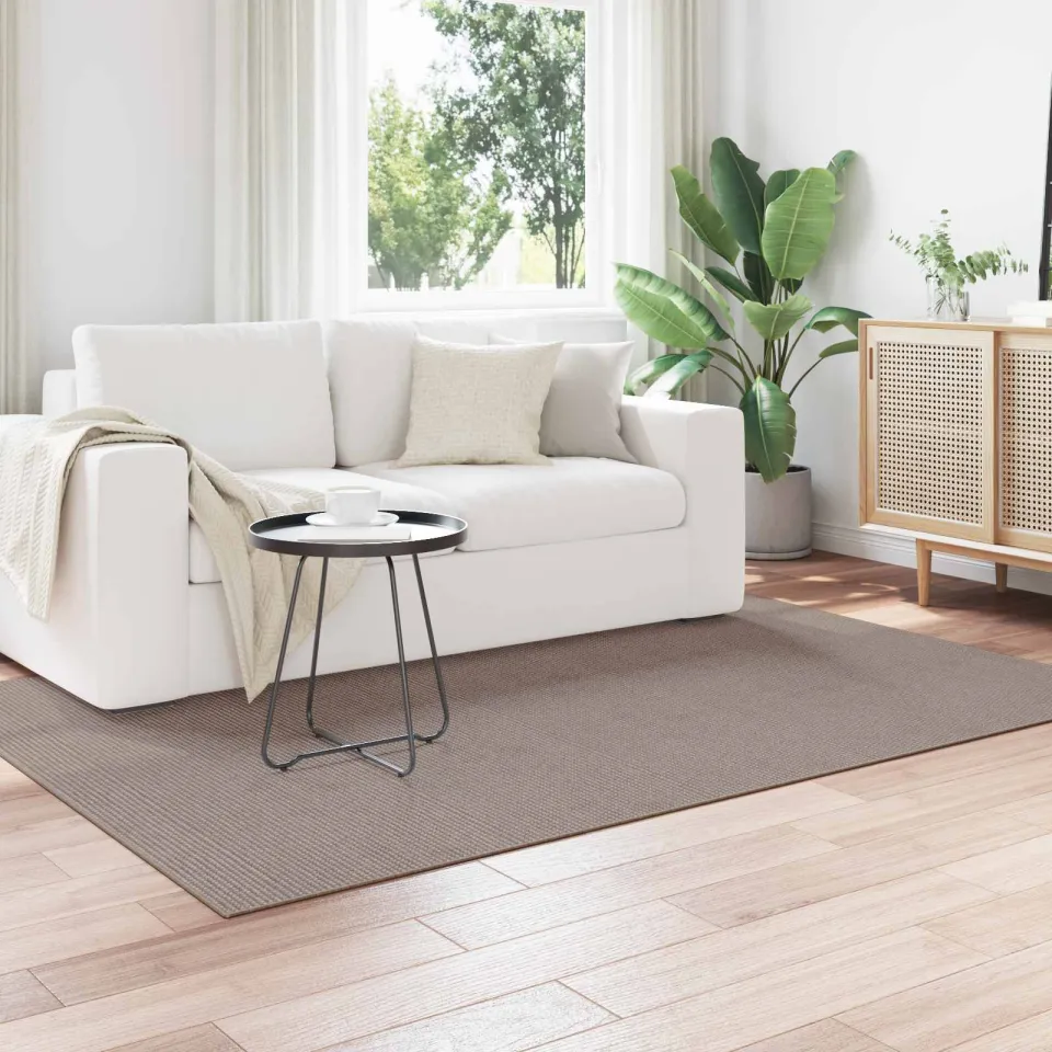vidaXL Binnen kleed LUGO Crème-taupe 120 x 170 cm Polyester, foto 3