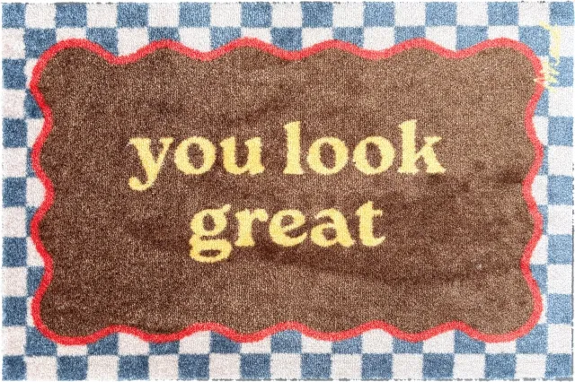 Mad About Mats Artis - you look great - droogloop/touch - wasbaar - 50x75 multicolor