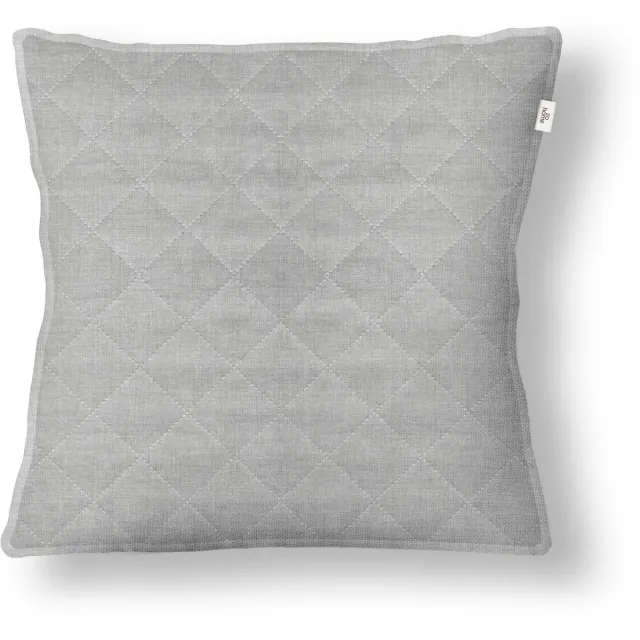 Zohome Sierkussen - Banda di Lino - 50x50 cm bankkussen - Kussen voor de woonkamer - 100% Polyester - Grijs