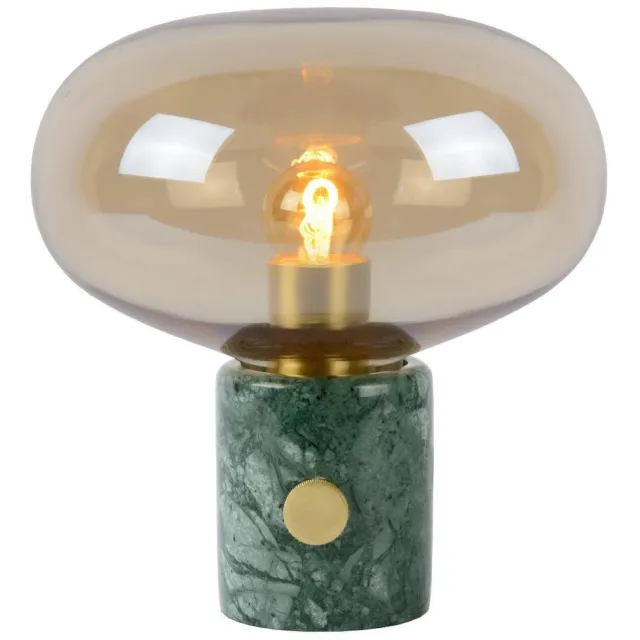 Lucide CHARLIZE - Tafellamp - Ø23 cm - 1xE27 - Amber