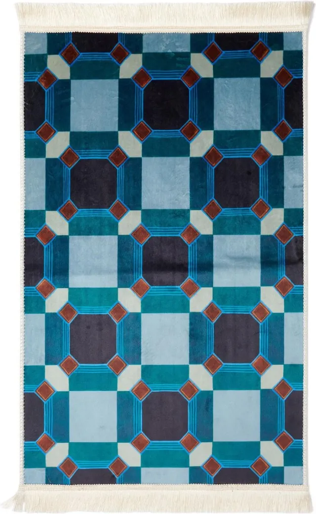 Essenza Teade Vloerkleed Nightblue - 60x90 cm