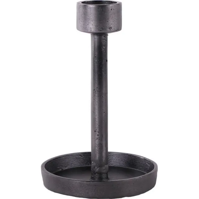 Home Society Candleholder voor XL Kaarsen - Zwart - Staal