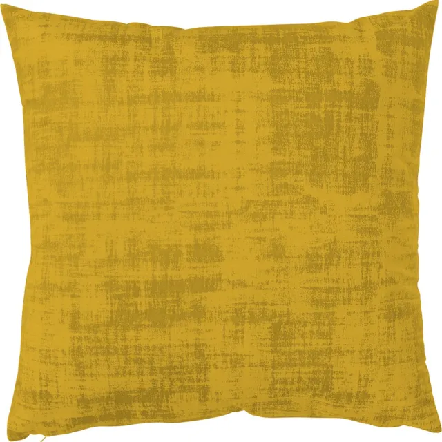 Linen & More Vintage Velvet Oker Geel Kussen -50 X 50