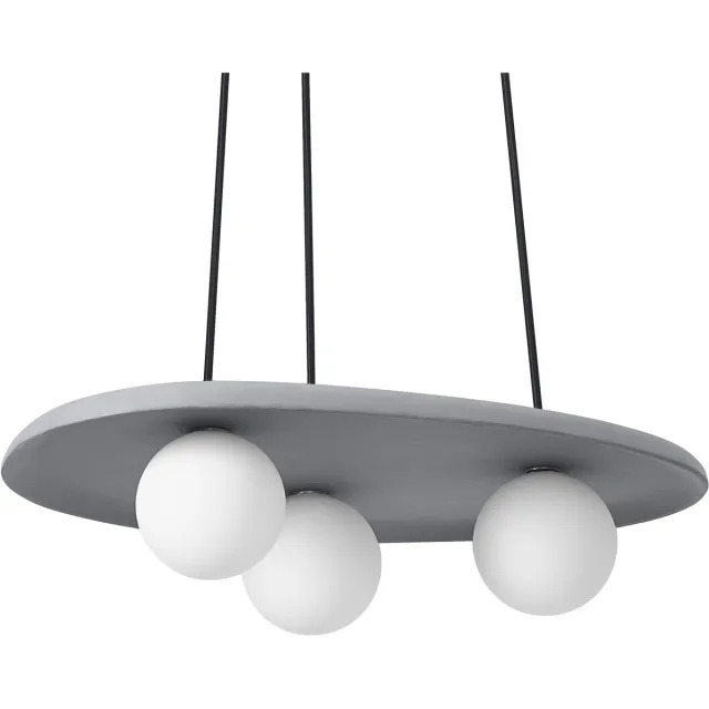 Osram Decor Nest decoratieve hanglamp van beton, 3 lampen, met G9 fitting, IP20, grijs