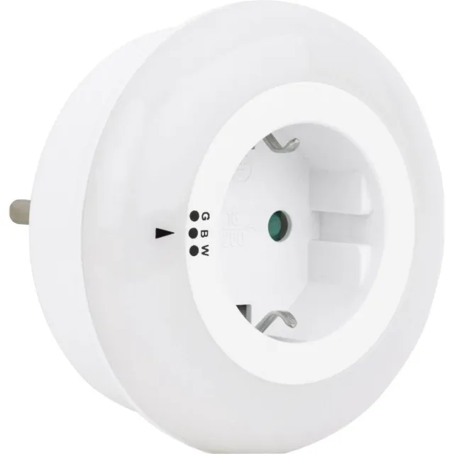 ABC-Led LED nachtlampje met schemersensor wit