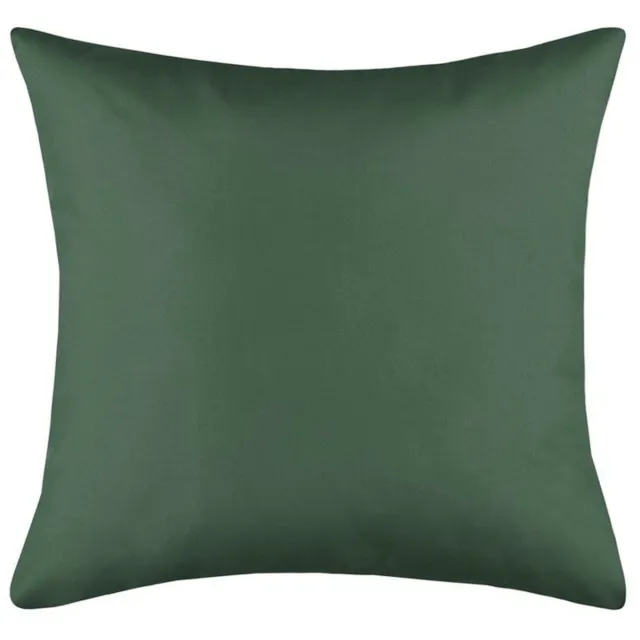 Stof Textile sierkussen Hawaii - donkergroen - 40 x 40 cm - bank kussens - binnen/buiten - polyester