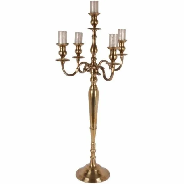 Dutch Style Kandelaars - candle holder | antique gold | 105 cm - goud - 105 cmgewicht: 3950 gramherkomstland: indiacbs code: 73269098merk: dutch style
