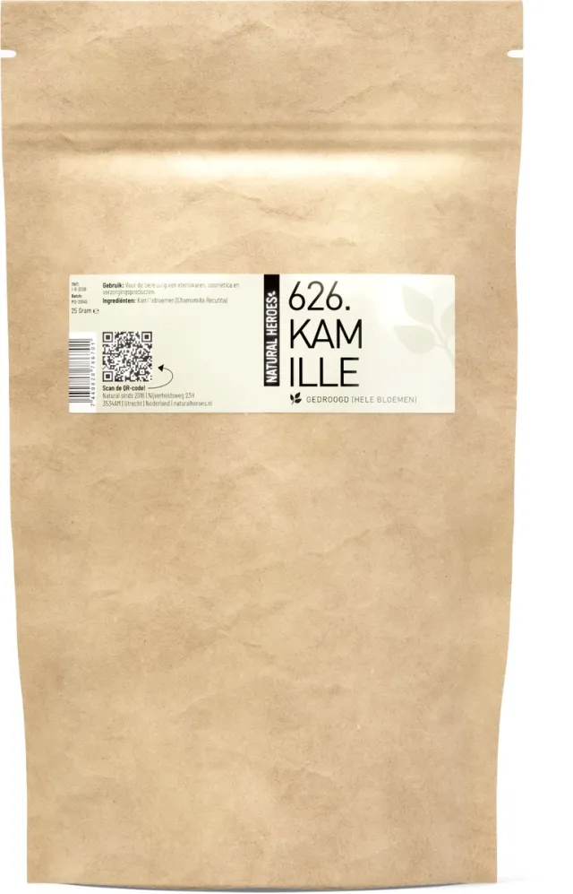Natural Heroes Kamille (Gedroogd, Hele Bloemen) 50 gram