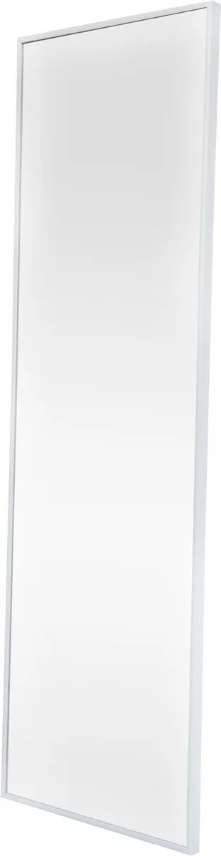 en.casa Passpiegel Lesina hangend 120x37x2 cm wit [en.casa]
